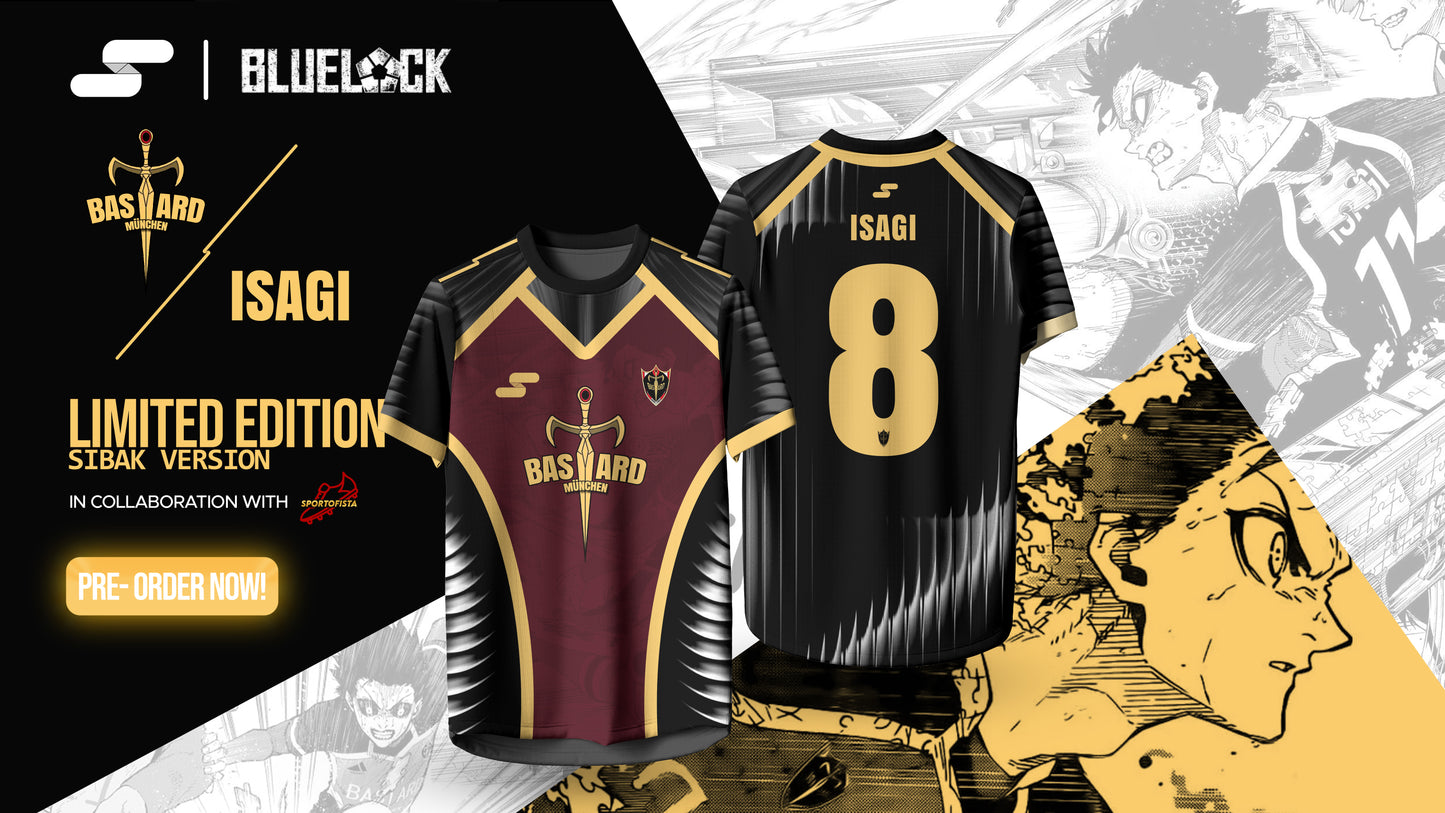 SIBAK Isagi | Bastard München Blue Lock Jersey